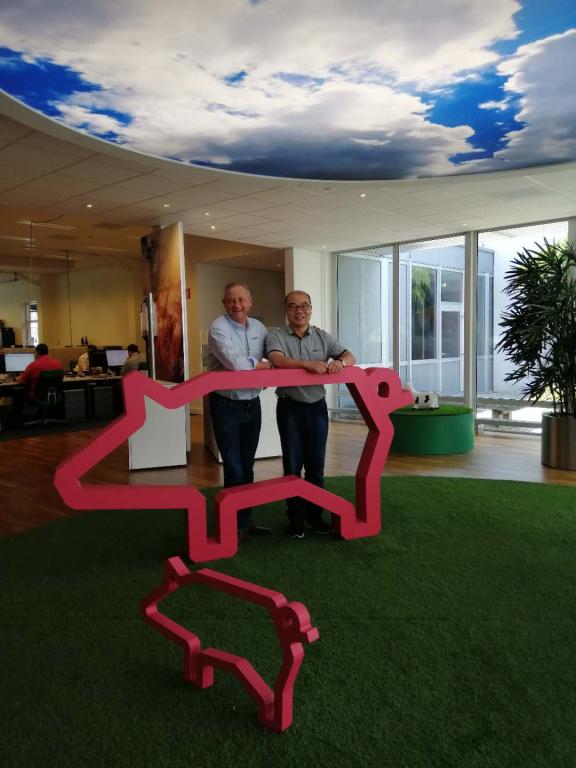 访问荷兰知名公司Nedap睿保乐公司,考察家畜福利饲养系统